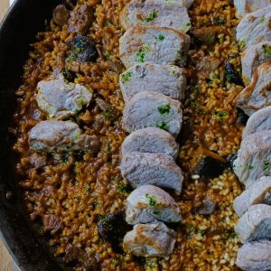 Solomillo de Cerdo con Boletus