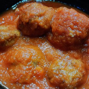 Albóndigas con tomate